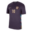 Camisola Inglaterra Bellingham 10 Homen Equipamento 2ª Euro 2024